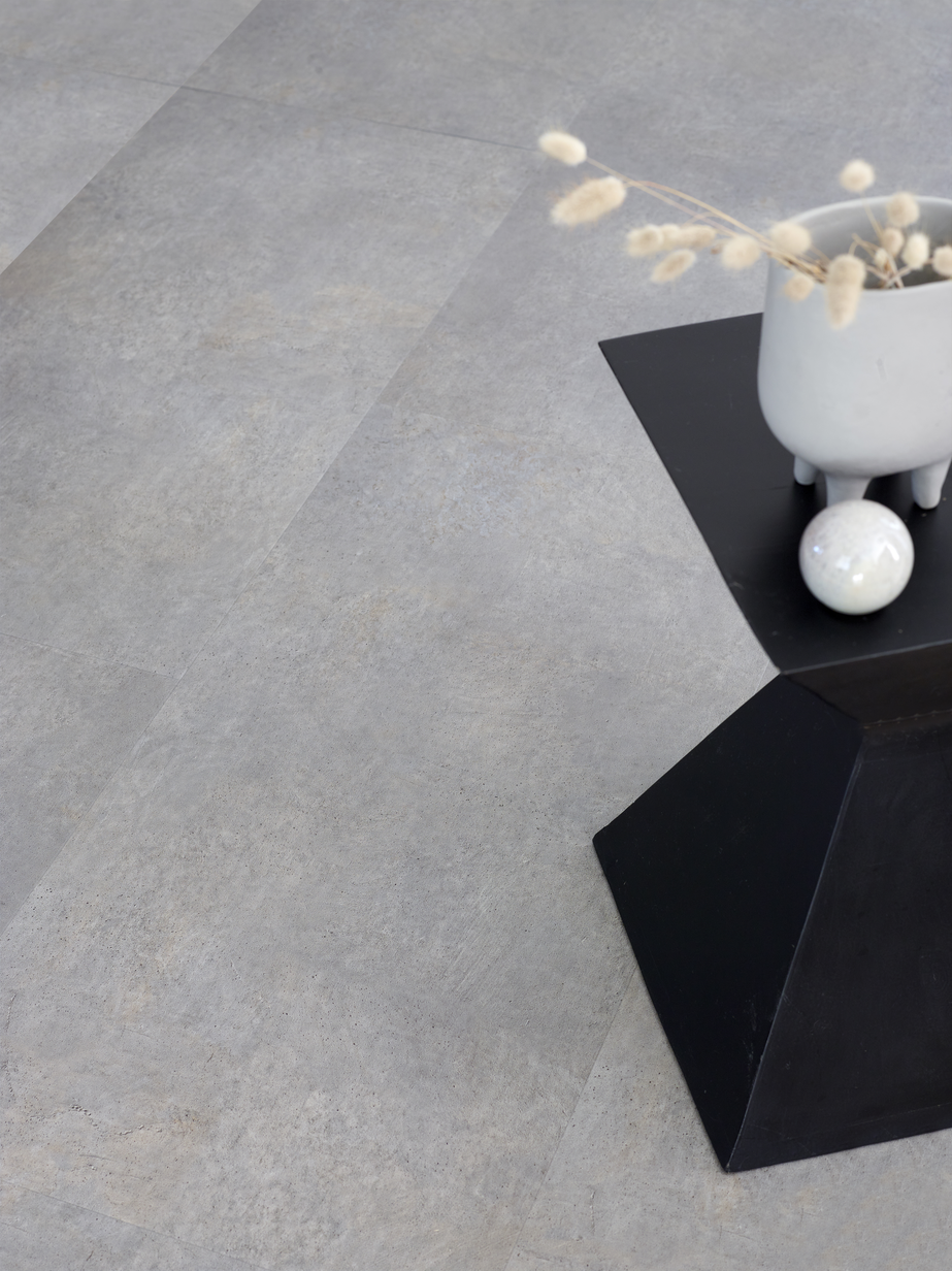 Aspecta Rigid Tile Concrete Pewter Klikkvinyl