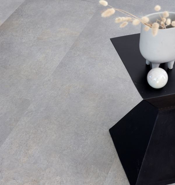 Aspecta Rigid Tile Concrete Pewter Klikkvinyl