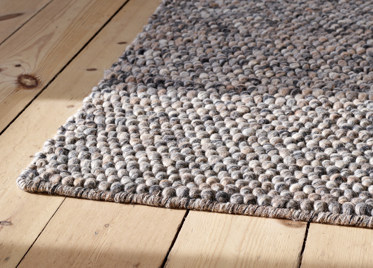 Inhouse Riverstone Steelgrey - 160 x 230 cm