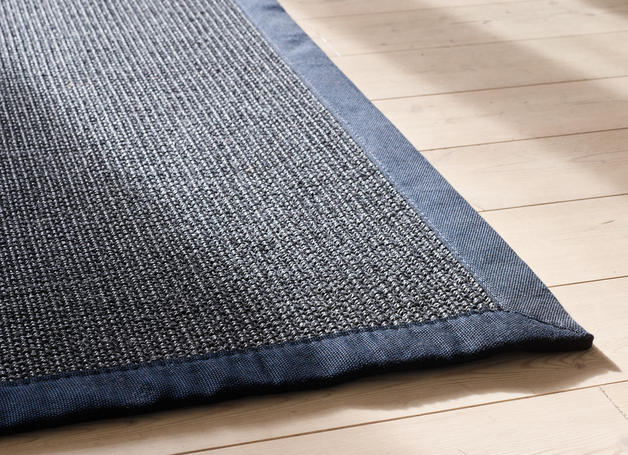 Inhouse Sisal Black - 80 x 150 cm