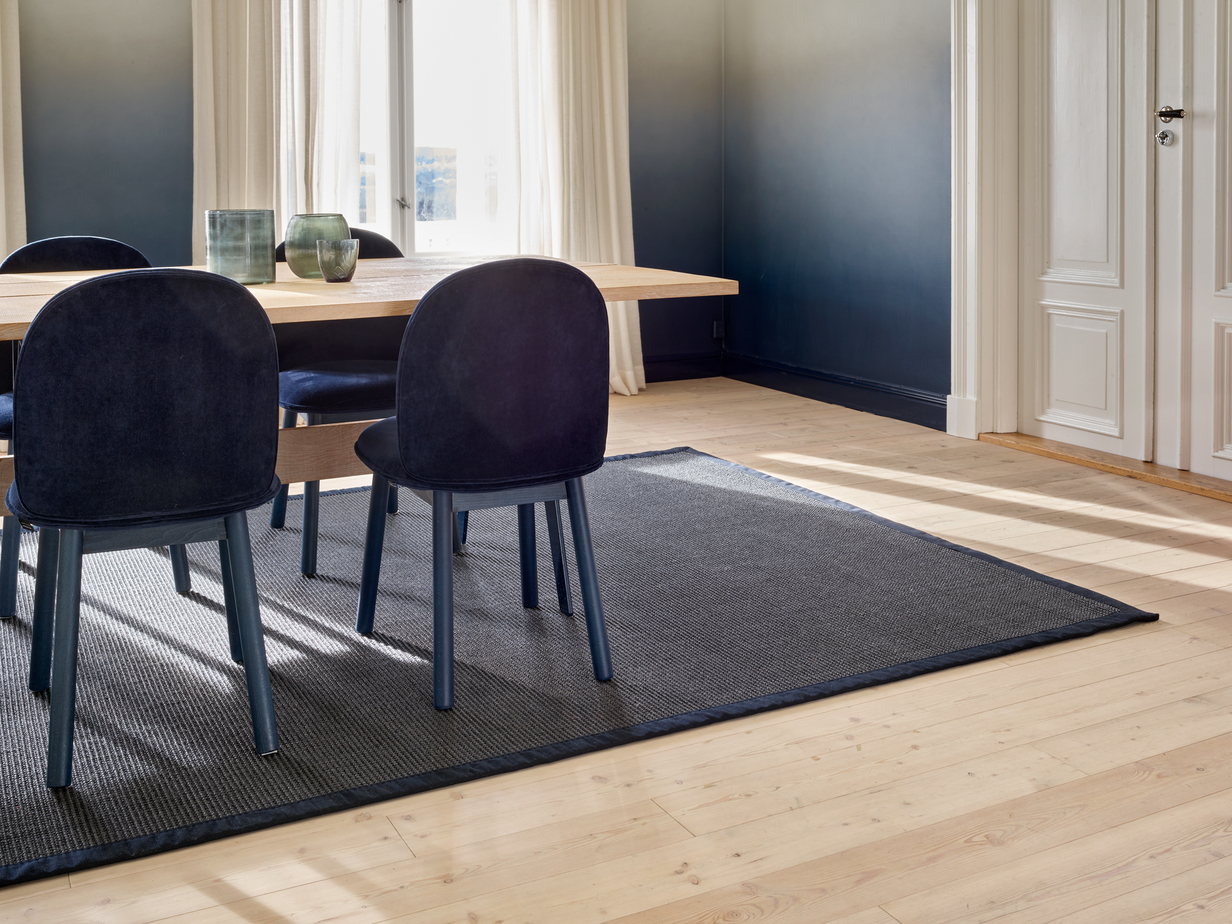 Inhouse Sisal Black - 80 x 150 cm