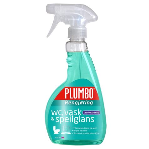 Plumbo WC- Vask og Speilglans Clean 500 ml