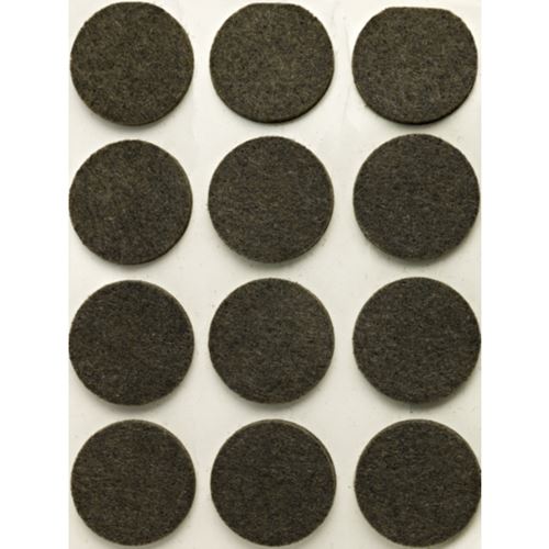 Hitachi Møbelfilt Selvklebende Brun 16 pk 22 mm