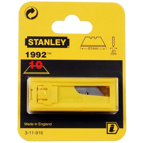 Stanley Knivblad 1992 3-11-916 a 10 stk