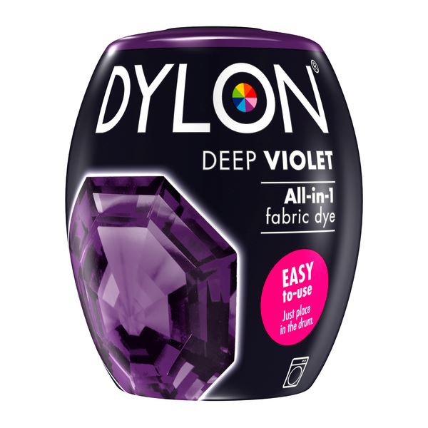 Dylon Tekstilfarge Maskin - Deep Violet