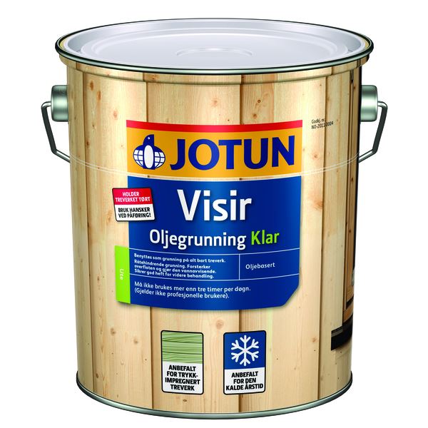 Jotun Visir Oljegrunning Klar 2,7 l