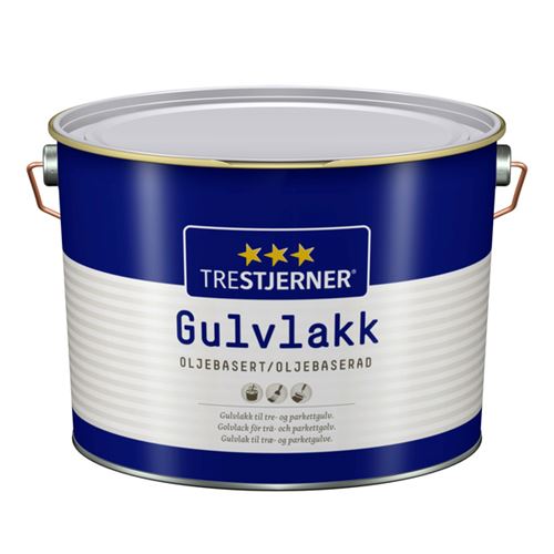 Trestjerner Proff Gulvlakk - Oljebasert Silkematt