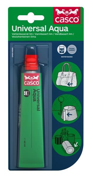 Casco Universal Lim Vannbasert 40 ml