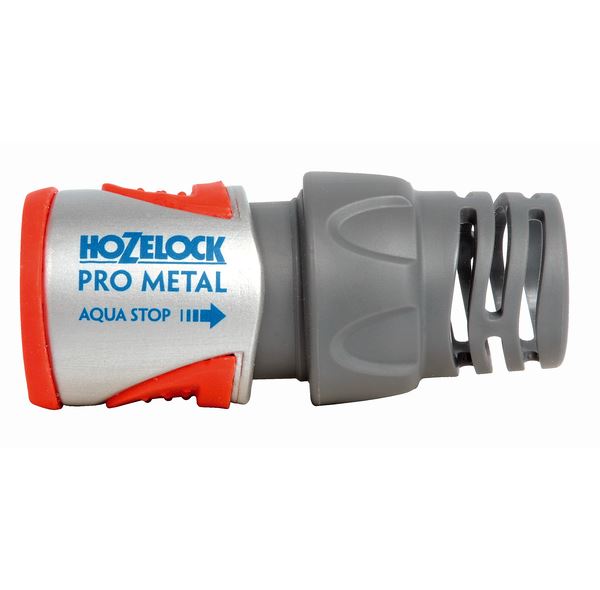 Hozelock Hurtigkobling Metall med Vannstopp 19 mm