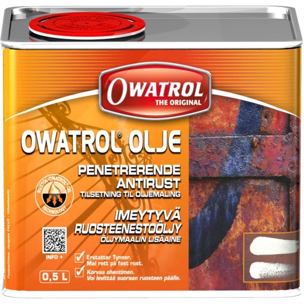 Owatrol Penetrerende Olje 0,5 l