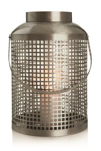 Festival Lykt m/Håndtak  Queen Sølv - 36 cm