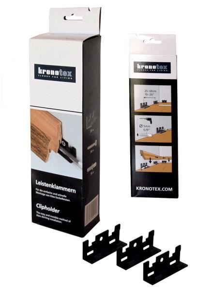 Kronotex Klips til Fotlist KTEX 1 pakke a 30 klips
