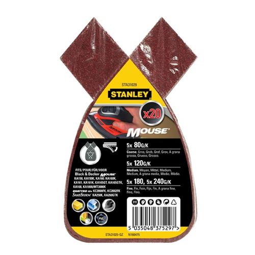Stanley Slipepapir Mouse Assortert