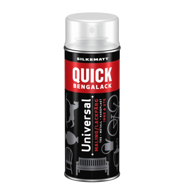 Scanox Quick Bengalack Spray Klar Silkematt 400ml