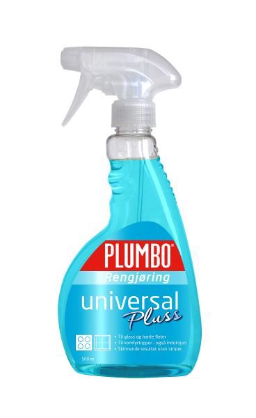 Plumbo Rengjøring Universal + Glassrens 500 ml