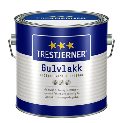 Trestjerner Gulvlakk Oljebasert Blank