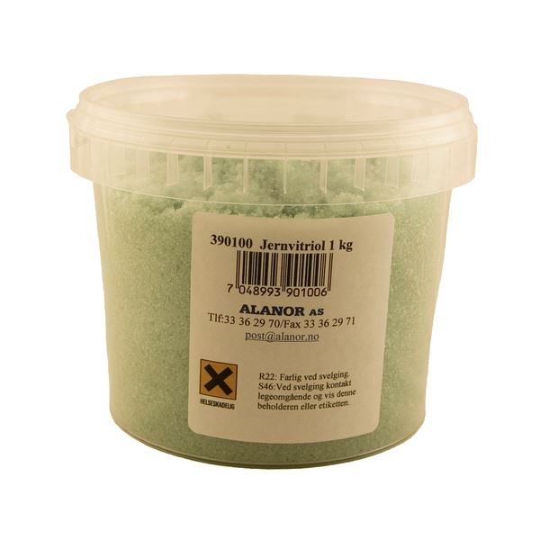 Alanor Jernvitrol Jernsulfat 1 kg