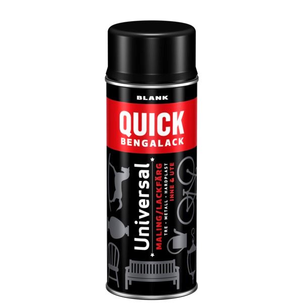Scanox Quick Bengalack Spray Sort Blank 400ml