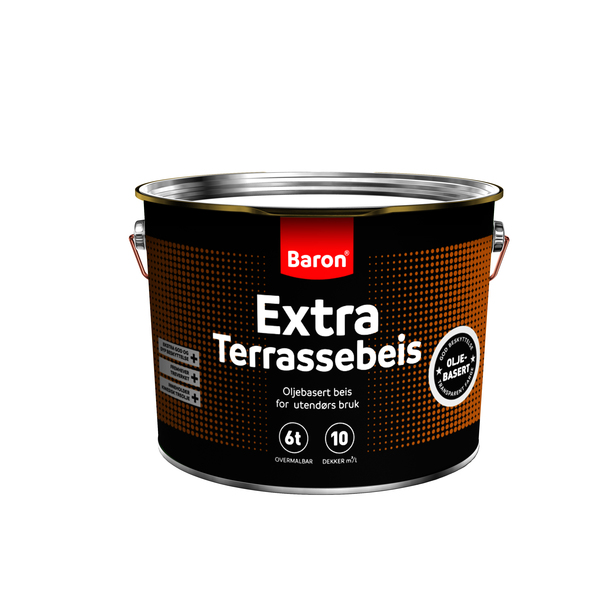 Baron Extra Terrassebeis Klar - base 10 l