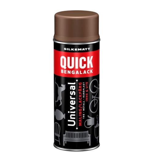 Scanox Quick Bengalack Spray Skinn Silkematt 400ml