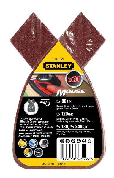 Stanley Slipepapir Mouse Assortert
