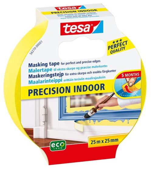 Tesa Maskeringstape Precision Gul