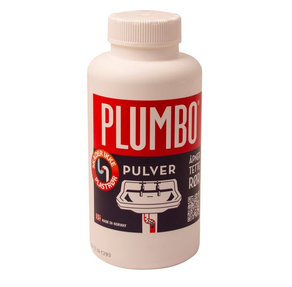 Plumbo Avløpsåpner Pulver 600 gr