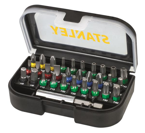 Stanley Bitssett 31 stk