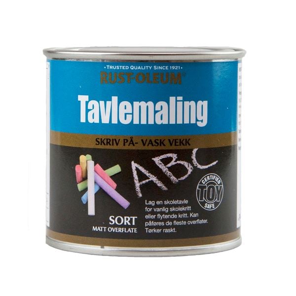 Alanor Tavlemaling Sort 250 ml