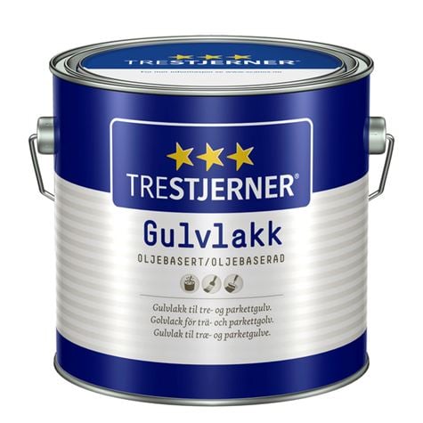 Trestjerner Gulvlakk Oljebasert Silkematt