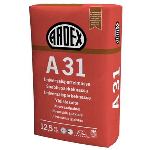 Ardex A31 Hurtig Fin Gulvsparkel 12,5 kg