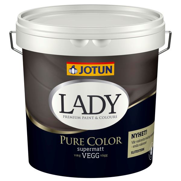 Lady Pure Color - Supermatt veggmaling | Fargerike