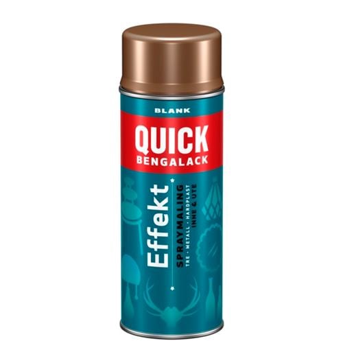 Scanox Quick Bengalack Effektspray Kobber Metallic Blank 400 ml