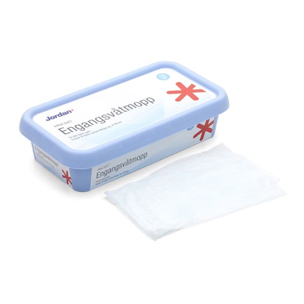 Jordan Engangsklut Våt til Mopp 10 stk