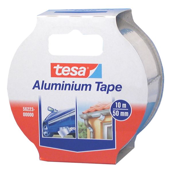 Tesa Aluminums Tape Grå 50 mm x 10 m