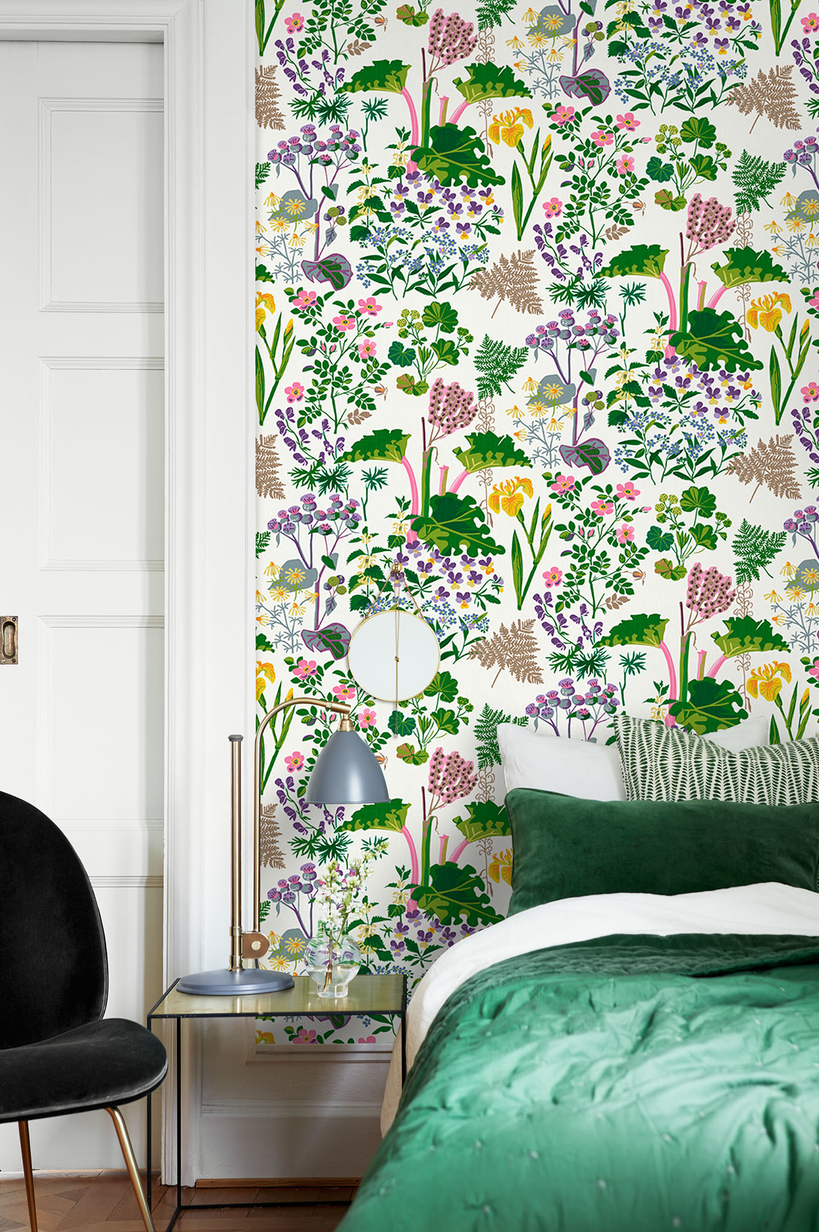 Boråstapeter Rabarber 1792