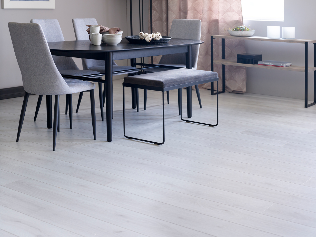 Kronotex Superior Advanced 3201 Trend White Laminatgulv