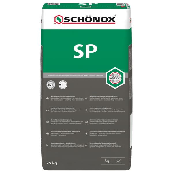 Schønox Avrettingsmasse Gulvsparkel SP 25kg