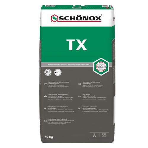 Schønox Avrettingsmasse Gulvsparkel TX