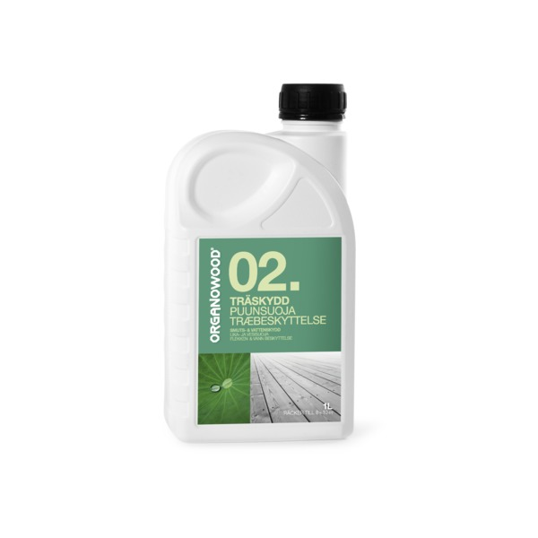 OrganoWood 02 Trebeskyttelse Smuss- og Vannbeskyttelse 3 l