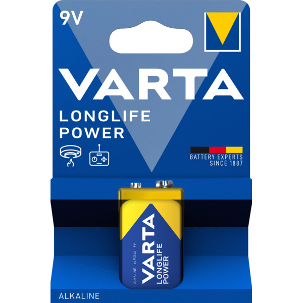 Varta Batteri Longlife Power 9V