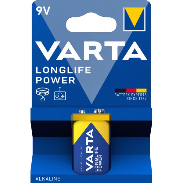Varta Batteri Longlife Power 9V