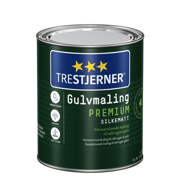 Scanox Trestjerner Gulvmaling Premium - B base 0,68 l