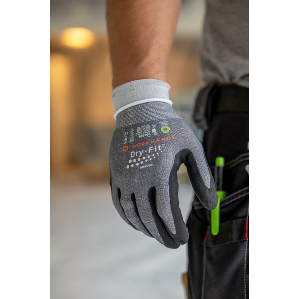 Workhand Monteringshanske DryFit - Str. 10