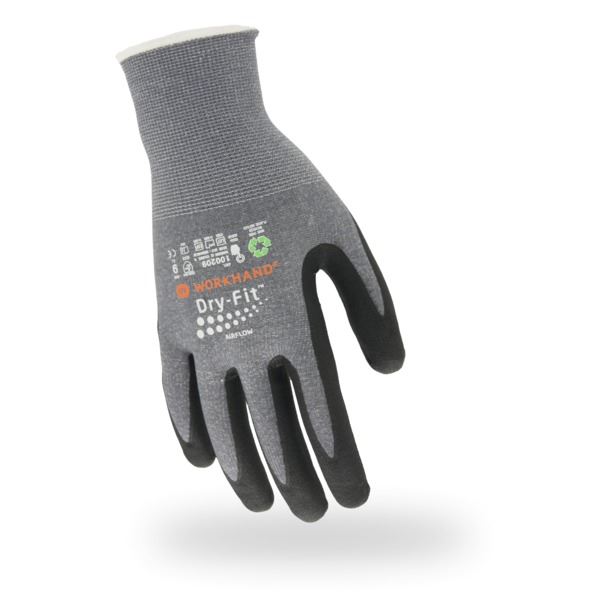 Workhand Monteringshanske DryFit - Str. 10