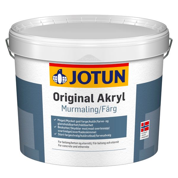 Jotun Original Akryl Murmaling Hvit - base 10 l