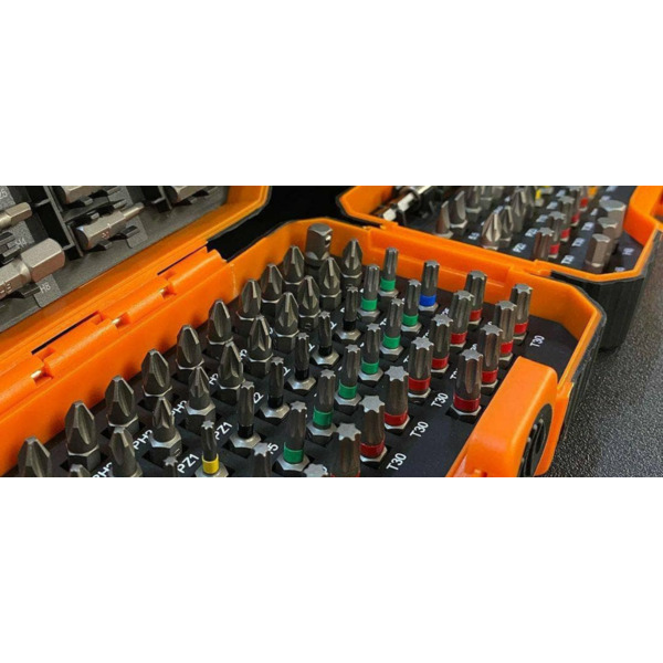 Bahco Bitssett 100 deler 1/4"