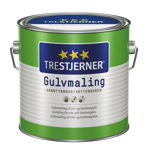 Trestjerner Gulvmaling Blank