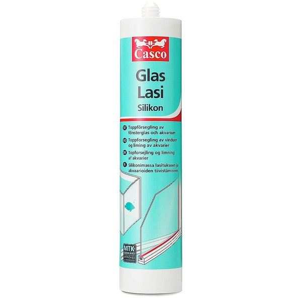 Casco Silikon Glass Klar 300 ml
