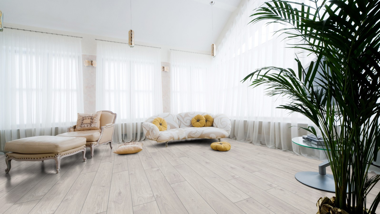 Kronotex Exquisit 3223 Atlas Oak White Laminatgulv